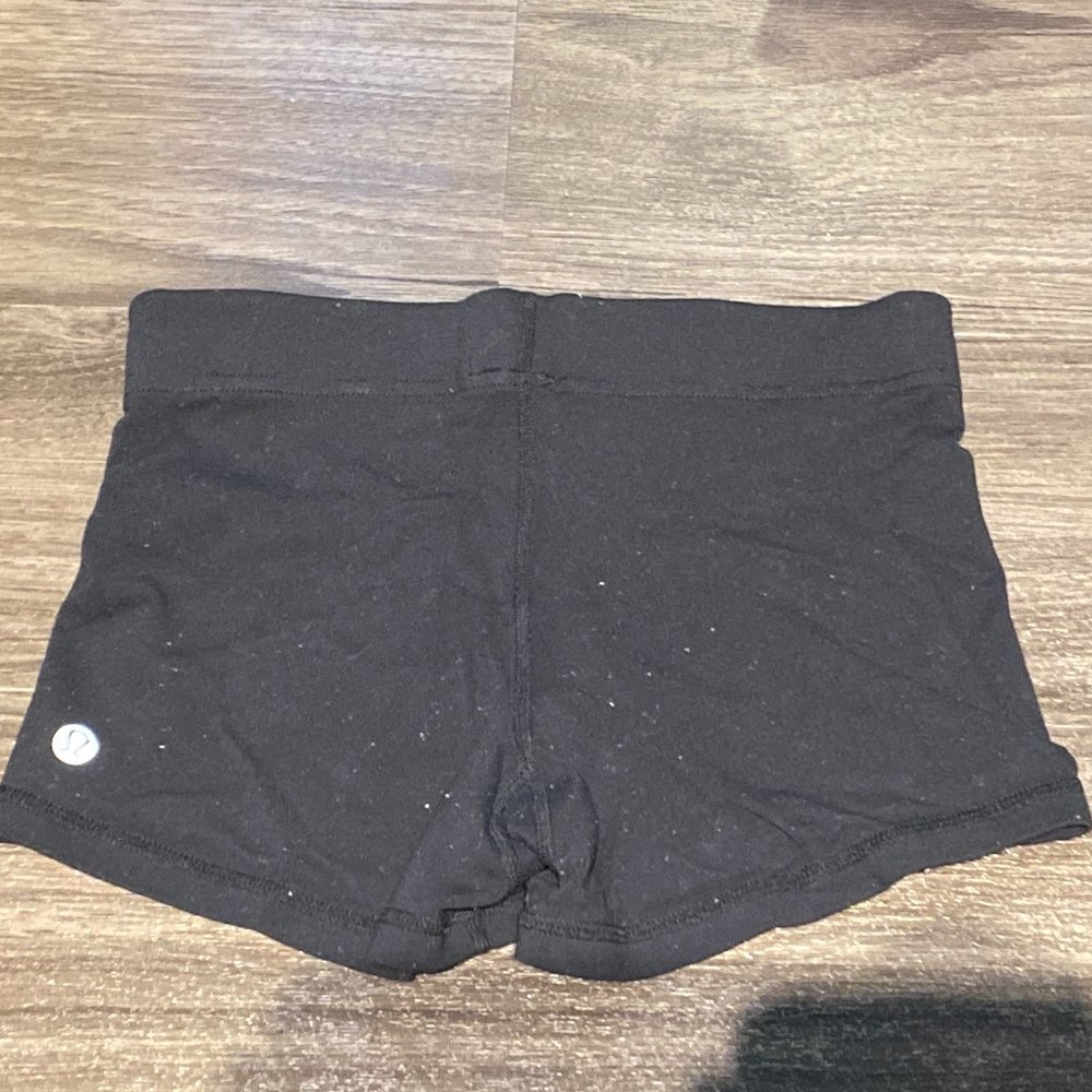 Black Lululemon Shorts, Size 02.
